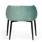 Modrest Belcaro - Modern Light Green Fabric Dining Chair