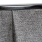Modrest Buckley - Modern Grey & Black Stainless Steel Bed w/ Nightstands