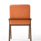 Zeppelin - Modern Orange Dining Chair (Set of 2)