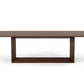 Modrest Channa - Modern Walnut Dining Table
