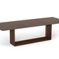 Modrest Channa - Modern Walnut Dining Table