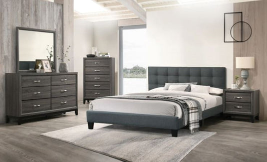 Charcoal Platform bedframe