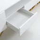 Modrest Legend Modern White & Gold TV Stand