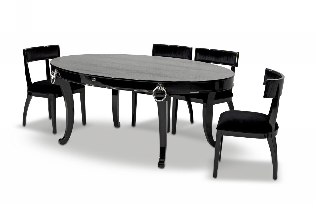 A&X Bellagio - Luxurious Transitional Marble Dining Table