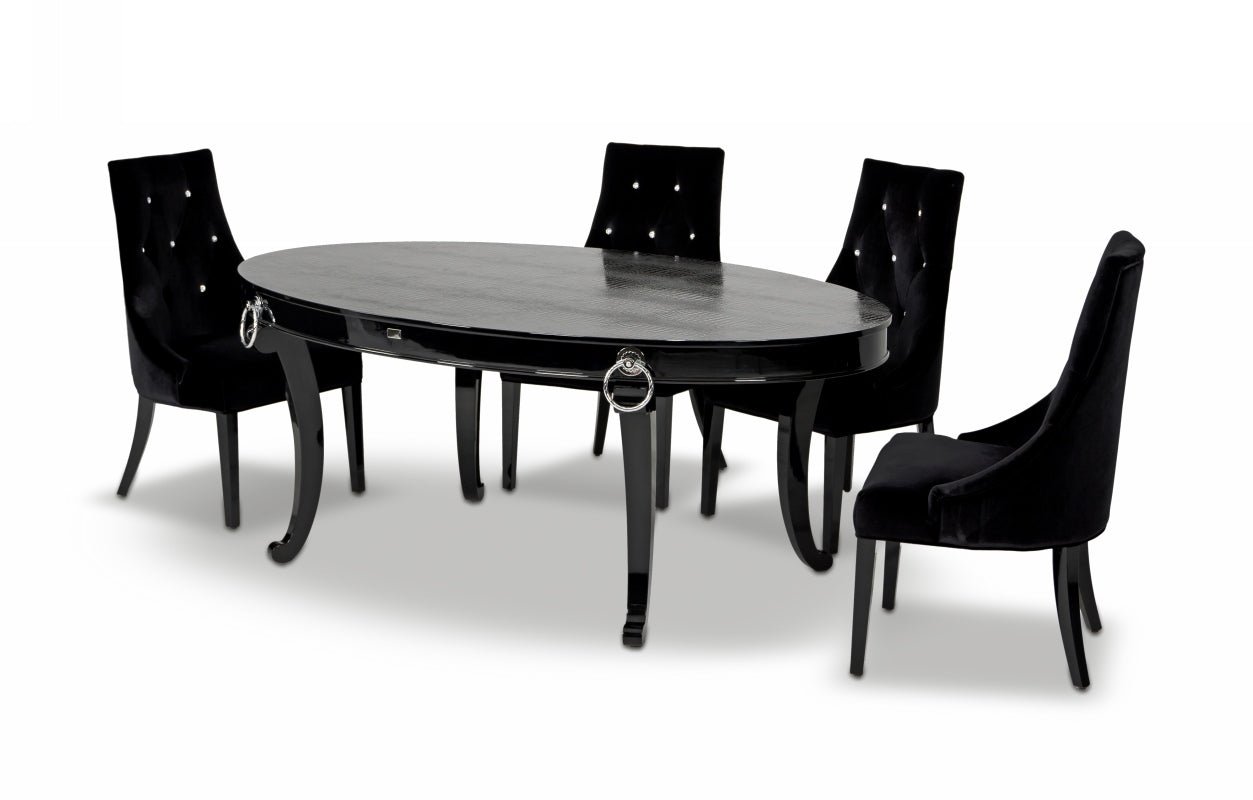 A&X Bellagio - Luxurious Transitional Marble Dining Table