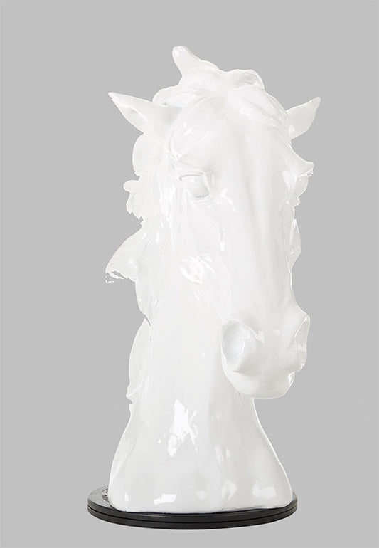 Modrest SZ0002 - Modern White Horse Head Sculpture