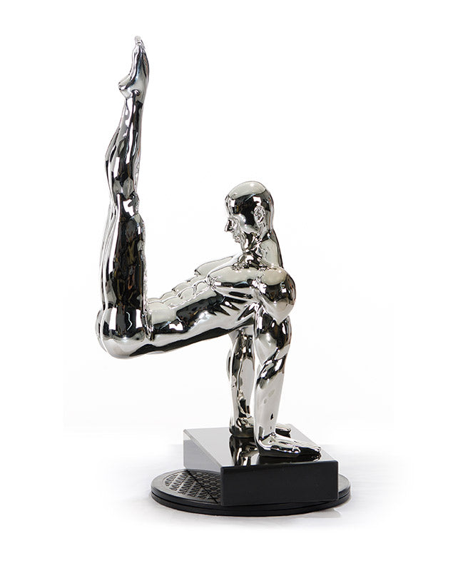 Modrest SZ0173 - Modern Silver Gymnast-B Sculpture