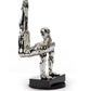 Modrest SZ0173 - Modern Silver Gymnast-B Sculpture