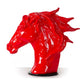 Modrest SZ0002 - Modern Red Horse Head Sculpture