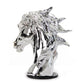Modrest SZ0002 - Modern Silver Horse Head Sculpture