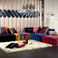 Divani Casa Dubai - Contemporary Multicolored Fabric Modular Sectional Sofa