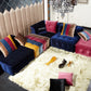 Divani Casa Dubai - Contemporary Multicolored Fabric Modular Sectional Sofa