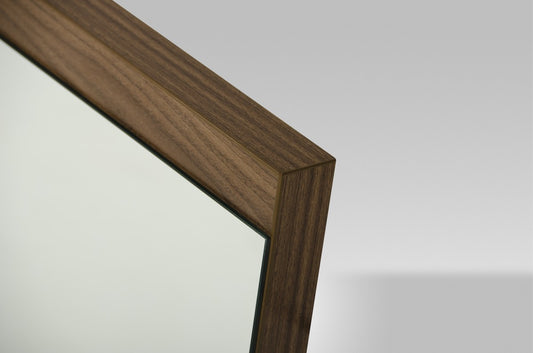 Modrest Rondo Modern Walnut Mirror