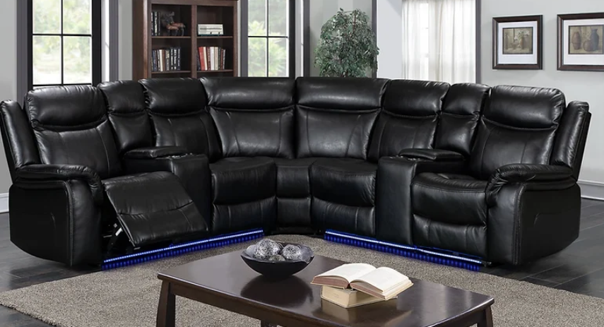 Power Reclining Sectional