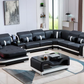 Modern Top Genuine Leather Sectional