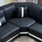 Modern Top Genuine Leather Sectional