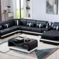 Modern Top Genuine Leather Sectional