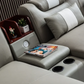 Modern Genuine Leather Sectional