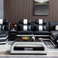 Modern Genuine Leather Sectional