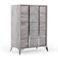 Nova Domus Alexa Italian Modern Grey Chest