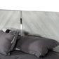 Nova Domus Alexa Italian Modern Grey Bed