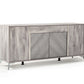 Nova Domus Alexa Italian Modern Grey Buffet