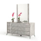 Nova Domus Alexa Italian Modern Grey Dresser