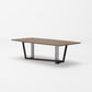 Modrest Gilroy - Modern Walnut and Black Dining Table