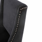 Modrest Alexia Modern Black & Rosegold Dining Chair