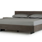 Modrest Selma Modern Dark Aged Oak Bed