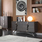 Modrest Nicola Modern Grey Oak Dresser