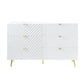 White Gaines Dresser