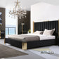 Modrest Token Modern Black & Gold Bed