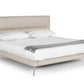 Modrest Bergeron - Contemporary Cream Woven Fabric Bed