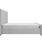 Modrest Beverly - Modern Grey Velvet Bed