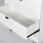 Nova Domus Valencia Contemporary White Chest