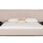 Modrest Brittany Beige Fabric Bed