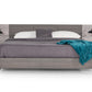 Nova Domus Bronx Italian Modern Faux Concrete & Grey Nightstand
