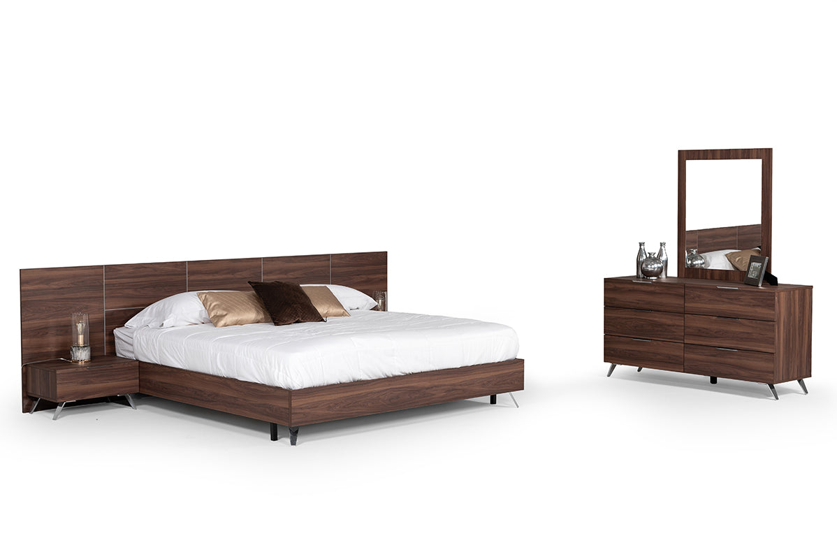 Nova Domus Brooklyn Italian Modern Walnut Dresser