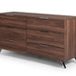 Nova Domus Brooklyn Italian Modern Walnut Dresser