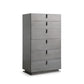 Modrest Buckley - Modern Grey Crackle Chest