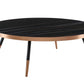 Modrest Cayson - Modern Black Ceramic Coffee Table