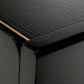 A&X Talin Modern Black Crocodile & Rosegold Buffet