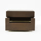 Ceres Modern Brown Oak and Grey Nightstand