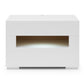Modrest Ceres - Modern LED White Lacquer Nightstand