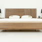 Modrest Claire - Contemporary Natural Light Mocha Acacia Bed