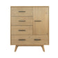 Modrest Claire - Contemporary Natural Light Mocha Acacia Chest