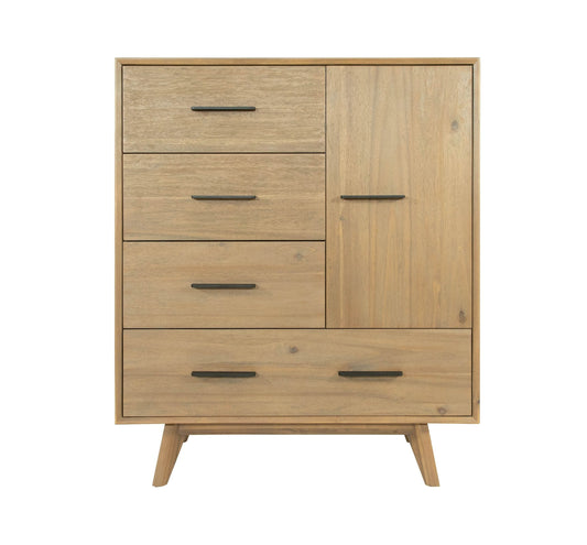 Modrest Claire - Contemporary Natural Light Mocha Acacia Chest