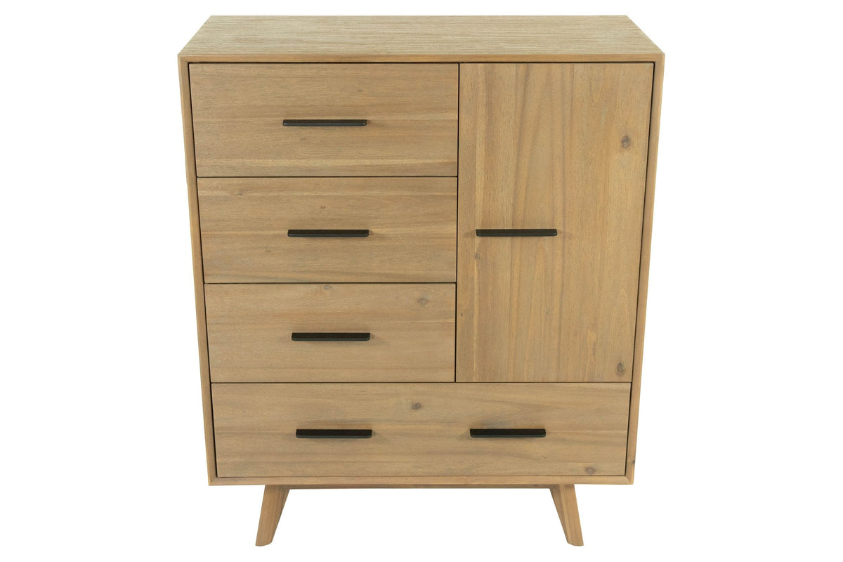 Modrest Claire - Contemporary Natural Light Mocha Acacia Chest