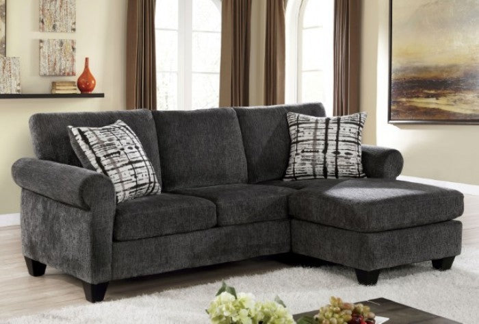 Soft Weave Gray Sectional